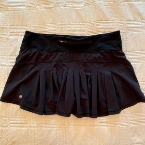 Lululemon Black Pacesetter Skort Size 8